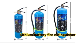 lityum pil yangın söndürücü