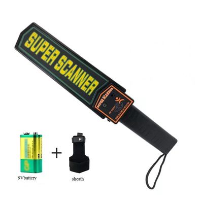 9V pilli metal nesneleri tespit eden el metal dedektörü