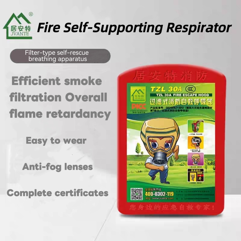 Essential household smoke-proof mask for quick escape in case of fire