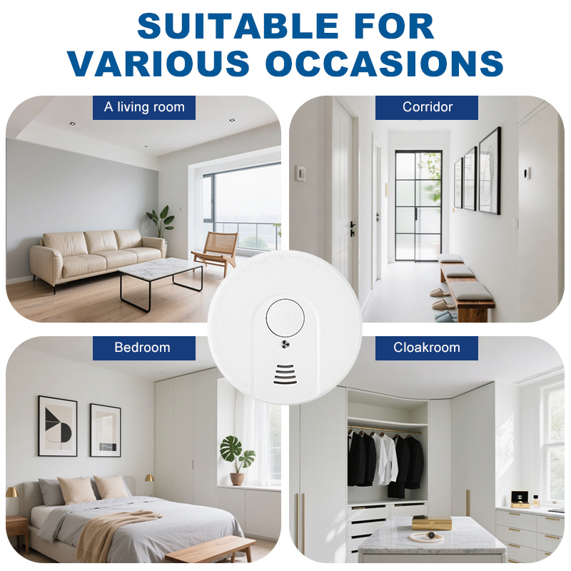 5-Year-Old Independent Light-Sensing Fire And Smoke Alarm For The Kitchen