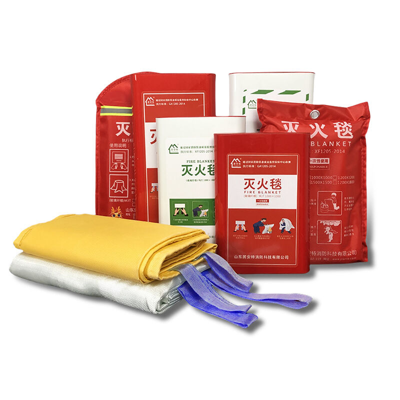 Customizable Fire Blanket - 100% Glass Fiber, EN 1869 Compliant | Size & Packaging Options Available