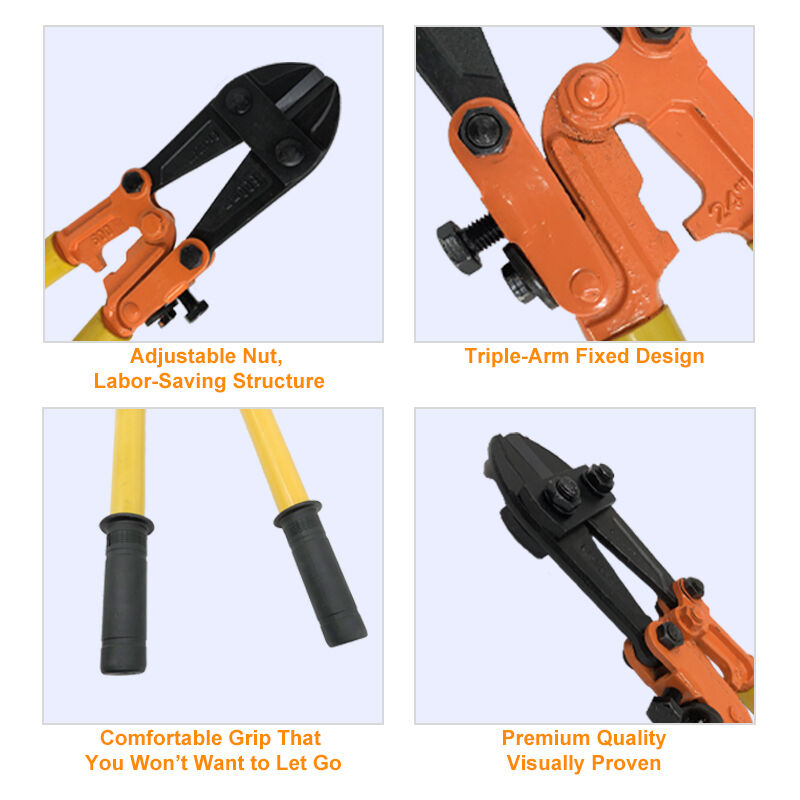 10KV Insulated Pliers CRV Steel Forged Cutting Tool For Wire Lock Heavy Duty 2.5kg Industrial
