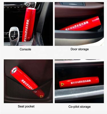 Taşınabilir Mini Aerosol Köpük Yangın Söndürücü 8 Bar Araç için