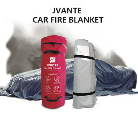 1100°C Sıcaklık Kısa Süre Yangın Söndürücü Battaniye 6*8 600g/M2 Yüksek Sıcaklık için