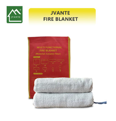 Jvante Seramik Fiber Yangın Battani 1m*2m 2m*2m veya özelleştirilebilir Yüksek Sıcaklık Seramik Fiber Yangın Battani