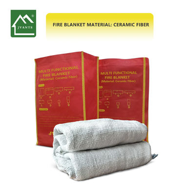Jvante Seramik Fiber Yangın Battani 1m*2m 2m*2m veya özelleştirilebilir Yüksek Sıcaklık Seramik Fiber Yangın Battani