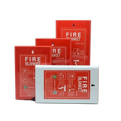 Cam Fiber Ateş Battaniye Beyaz 1.2 * 1.2 Ev Mutfağı 430gm